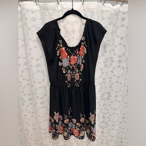 Lauren Conrad Floral Embroidered Dress